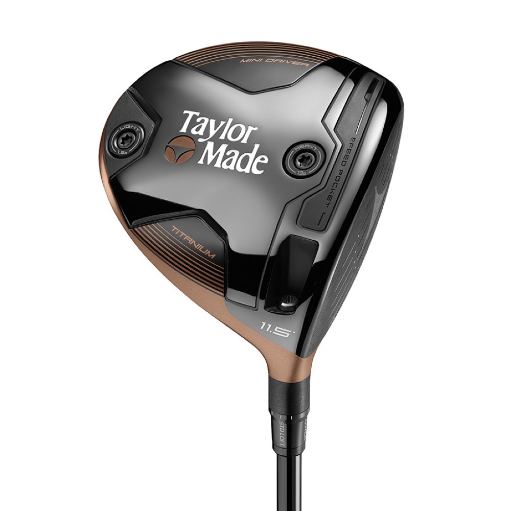TaylorMade BRNR Mini Copper ミニドライバー公式製品写真
